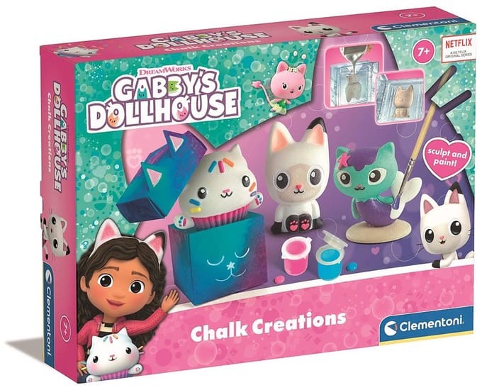 Gabby's Dollhouse Schilderbare gipsgieting creatieve set Clementoni