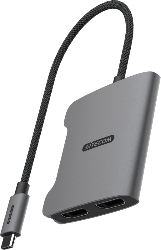 Sitecom - USB-C naar Dual HDMI adapter