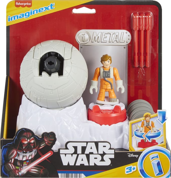 Mattel Star Wars speelgoed Imaginext Rebel Base Cannon blaster.