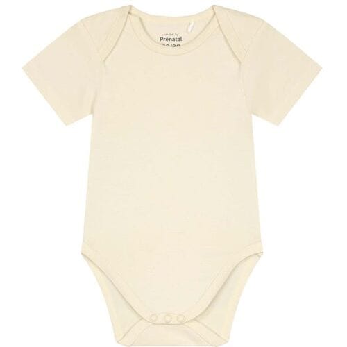 Prénatal basis romper Light Ecru 98/104 unisex