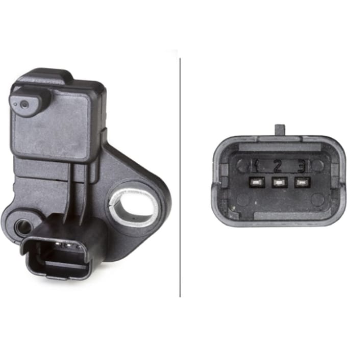 Sensor, nokkenas positie HELLA 6PU 009 163-451