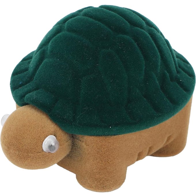 Boîte de Rangement pour Boucles d'Oreilles en Forme d'Animal Mignon Portable Organisateur de Boîte à Bijoux black