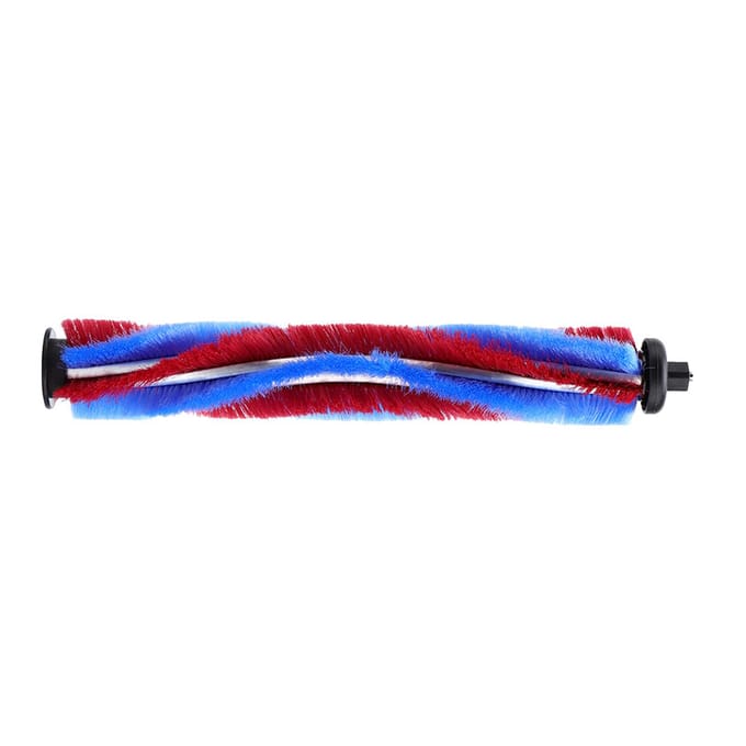 Draadloze stofzuigerborstelkopaccessoires Rollerborstel V-vormige bovenkant wit