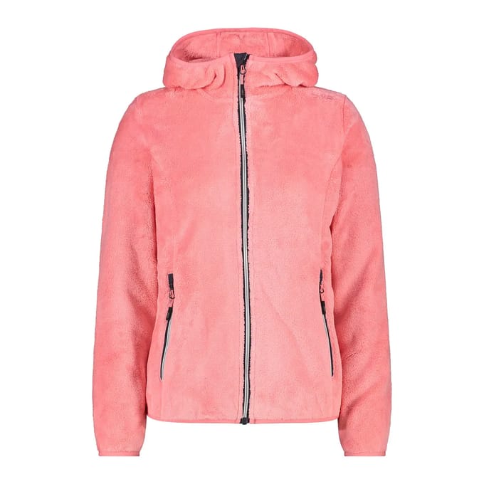 Dames fleece met capuchon CMP