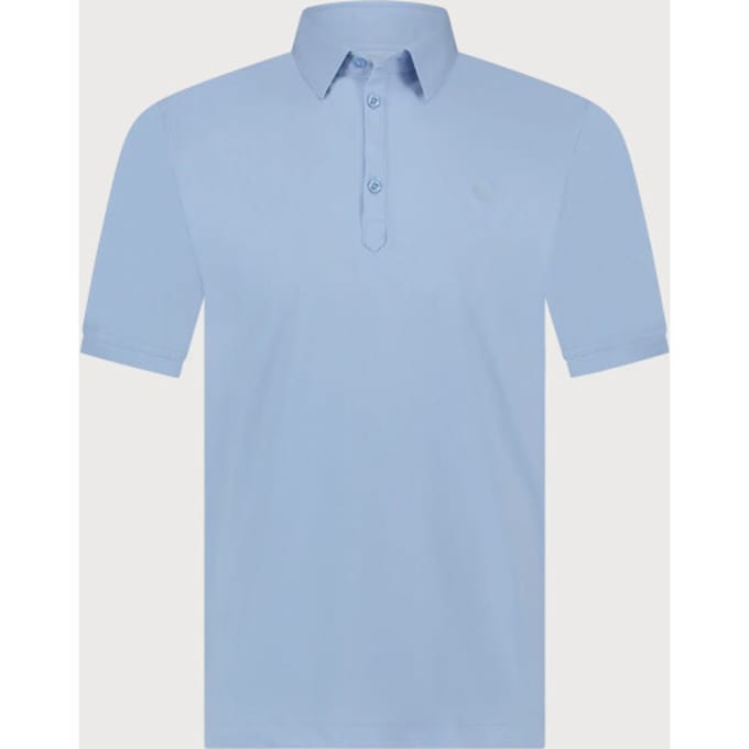 Blue Industry Lounge jersey polo |