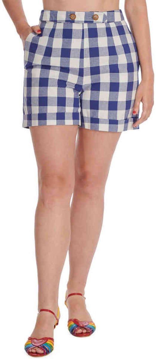 Banned - Cruise Ship Korte broek - 2XL - Blauw/Wit