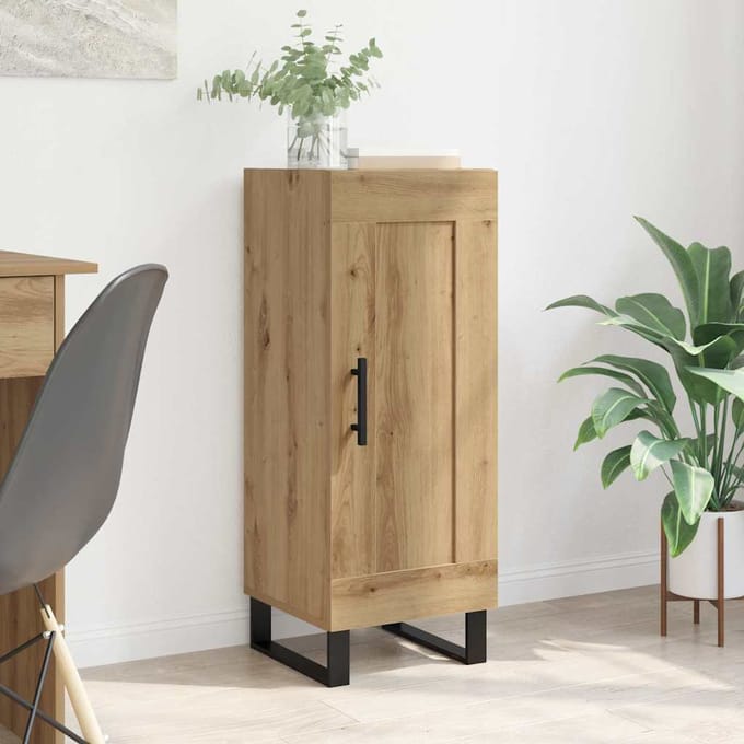vidaXL Dressoir Artisan Eiken 34,5 x 34 x 90 cm
