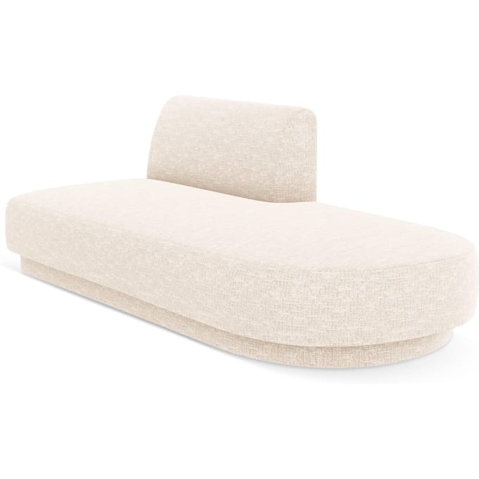 2-zits modulair zitelement Miley open rechterkant chenille | Micadoni Limited Edition
