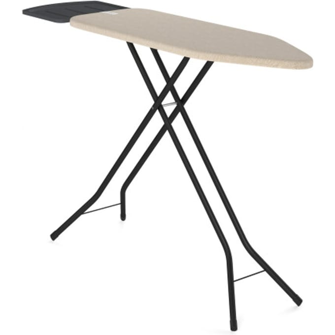 Wasophoogte® Strijkplank - Met strijkplank stoomgenerator plateau - 122*38 cm - 4 verstelbare hoogtes - Beige