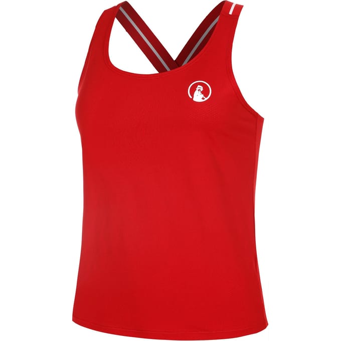 Quiet Please Serve & Volley Tanktop Dames-rood
