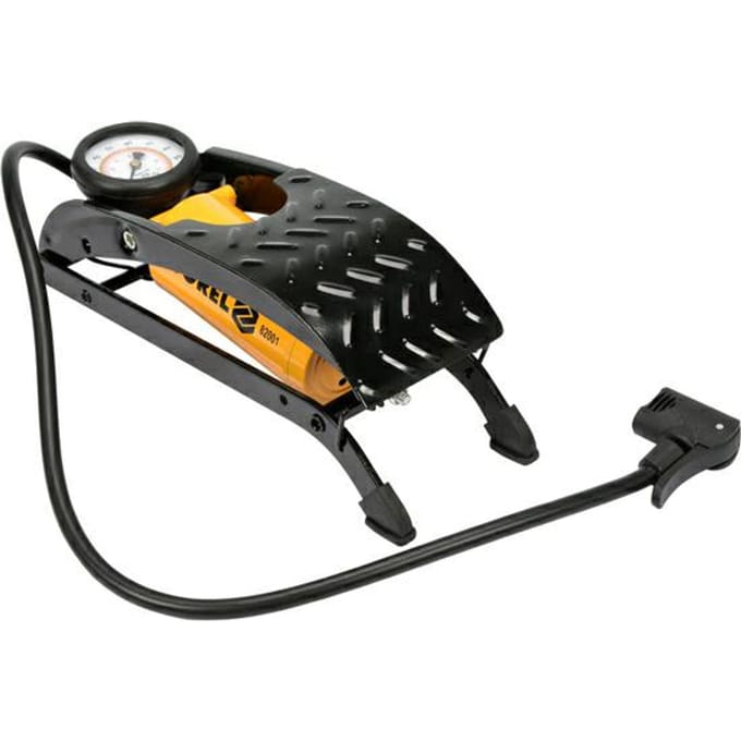 Vorel 82001 Serie - Voetpomp met Manometer - Metaal - 7 BAR