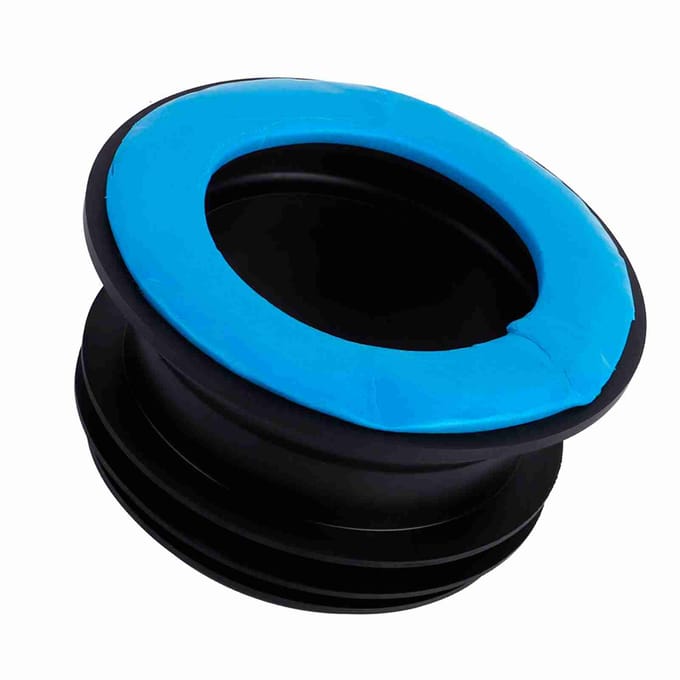 Toilet Rubberen Ring Geurbestendige Rubberen Afdichting Afvoerpijp Afdichtingsring black