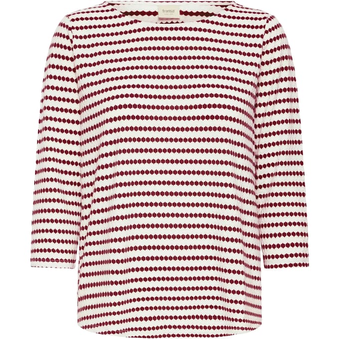 Dames-T-shirt met lange mouwen fransa Josie 2