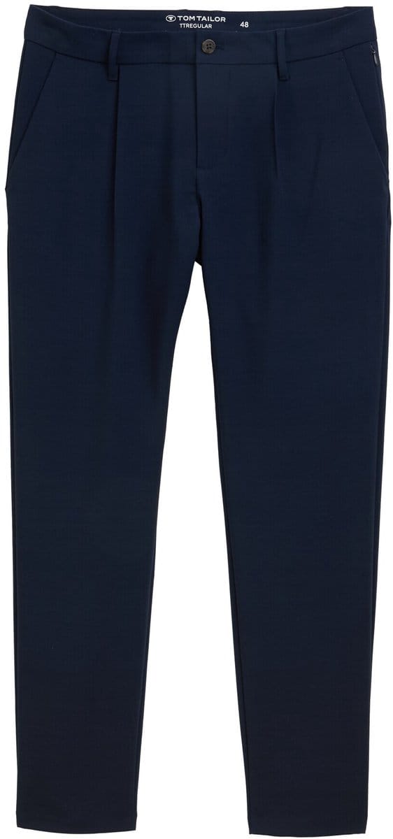 Tom Tailor - Regular Fit pantalon - Maat 56 - sky captain blue