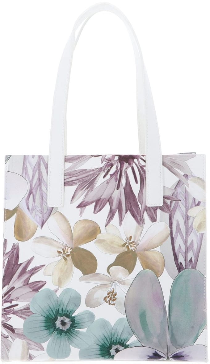 Ted Baker handtas schoudertas Helisa Petal Print Icon Bag White veelkleurig