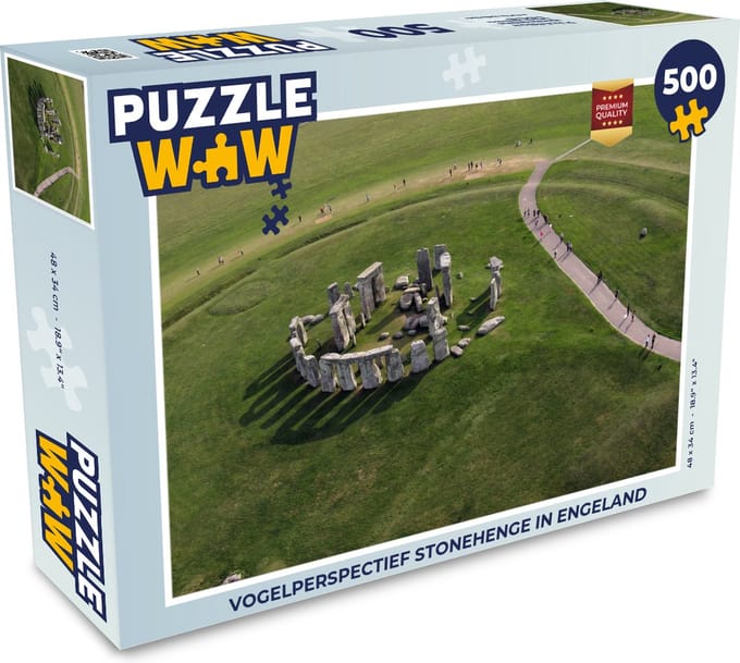 Puzzel Stonehenge in Engeland - Legpuzzel - Puzzel 500 stukjes