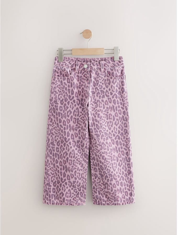 Next - Meisjes - Jeans met wijde pijpen - Roze
