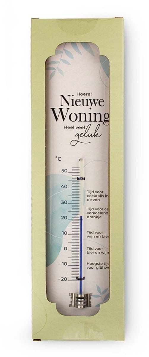Thermometer - Nieuwe Woning - Binnen en buiten - Miko