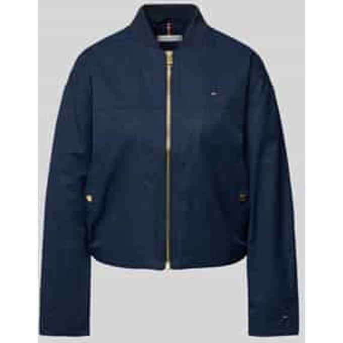 Regular fit bomberjack van katoenmix