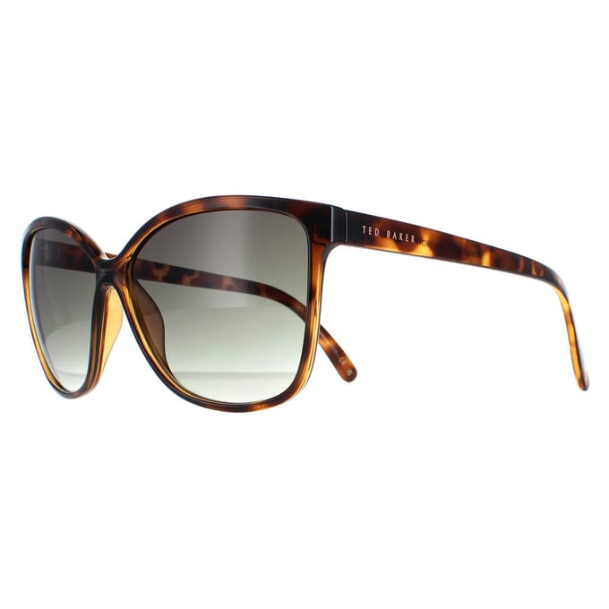 Ted Baker TB1400 Kiara 122 tortoiseshell bruin gradiënt zonnebril