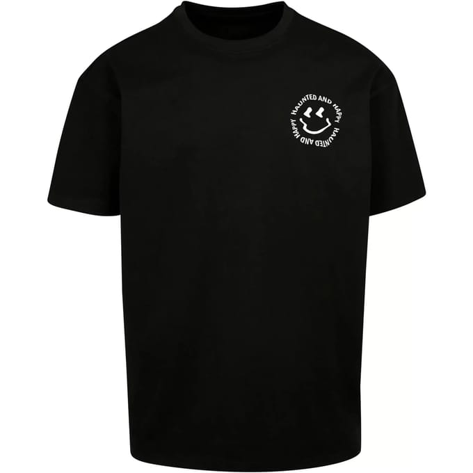 T-shirt Merchcode Halloween - Haunted and Happy
