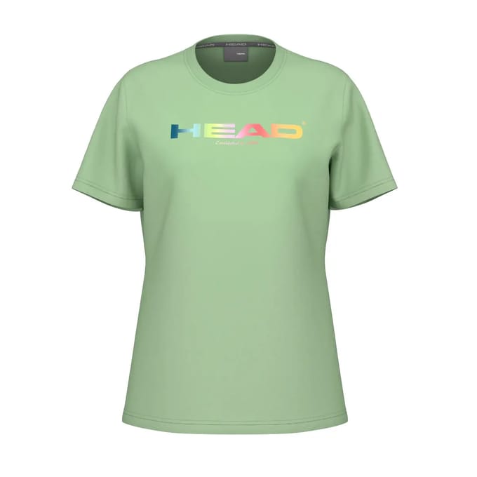 Dames-T-shirt Head Rainbow
