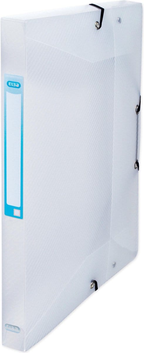 Elba elastobox Hawa�� rug van 25 cm transparant met elastieken