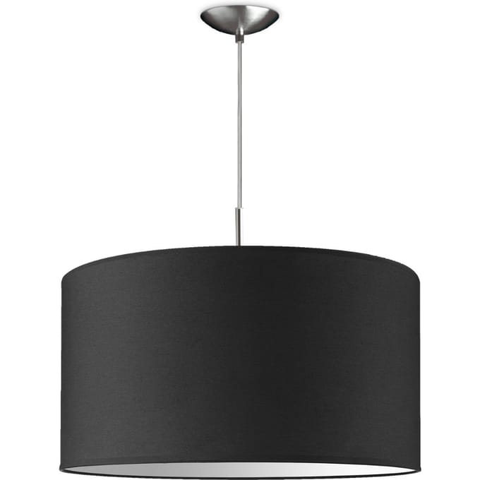 hanglamp tube deluxe bling Ø 50 cm - zwart