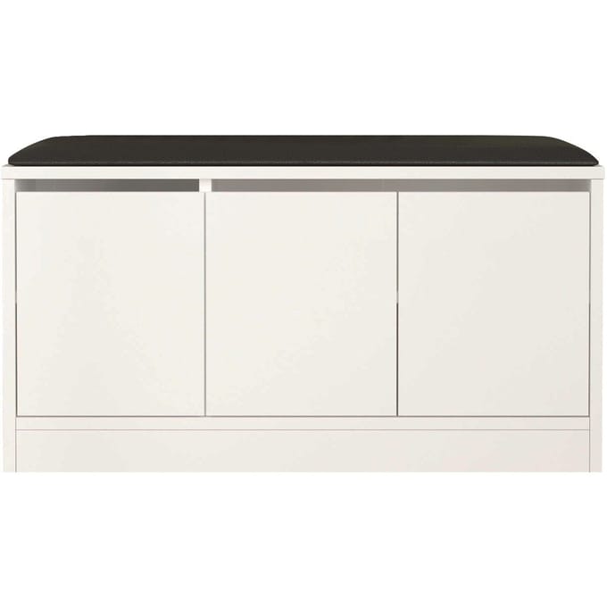 Asir - Schoenenkast - Wit - 89,6 x 35,5 x 45,8 cm