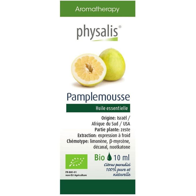 Physalis® Pompelmoes Essentiële Olie Bio 10 Etherische olie