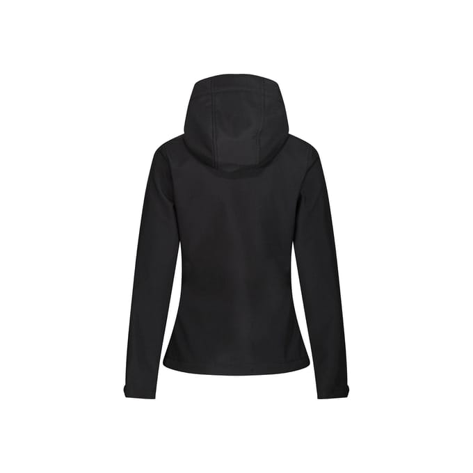 Regatta Dames/dames Venturer 3-lagige Membraan Soft Shell Jacket (Zwart/Rood)