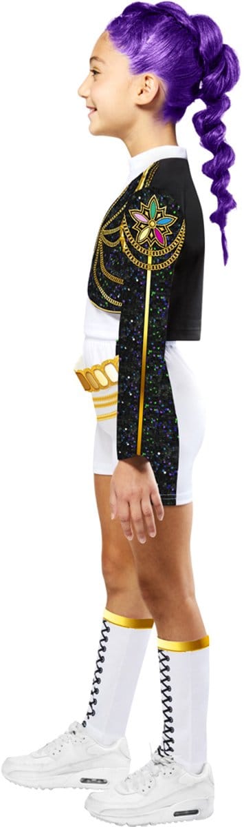 Rubies – Verkleedkleding – Kostuum – KPop Demon Hunters Rumi Gold – Kind - 5-6 jaar