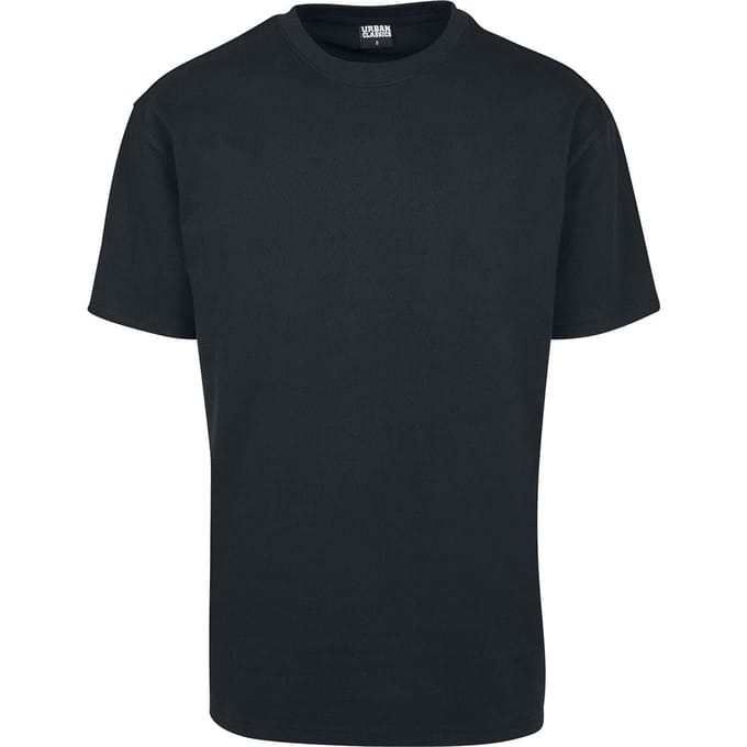 Urban Classics T-shirt - Heavy Oversized Tee - XS tot 5XL - voor Mannen - zwart