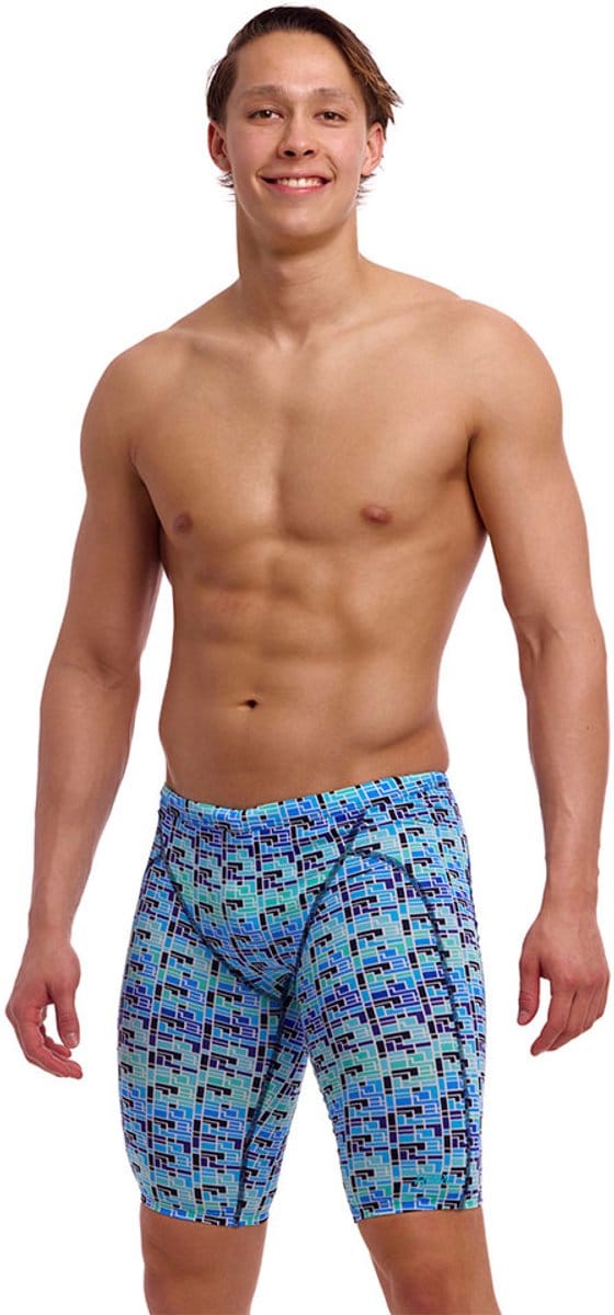Funky Trunks Training Jammer Blauw AUS 38 Man