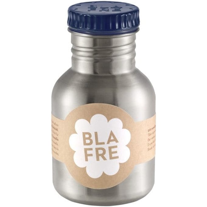 Blafre | Roestvrijstalen Drinkfles 300ml Marineblauw