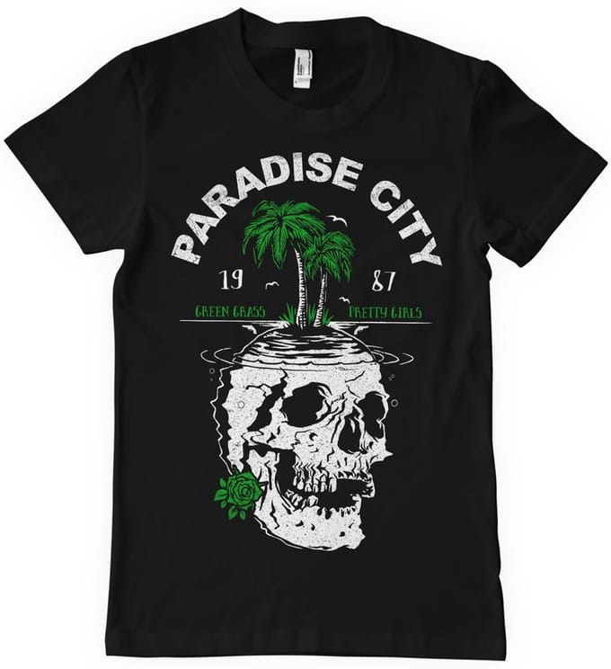Paradise C-it-shirt, zwart