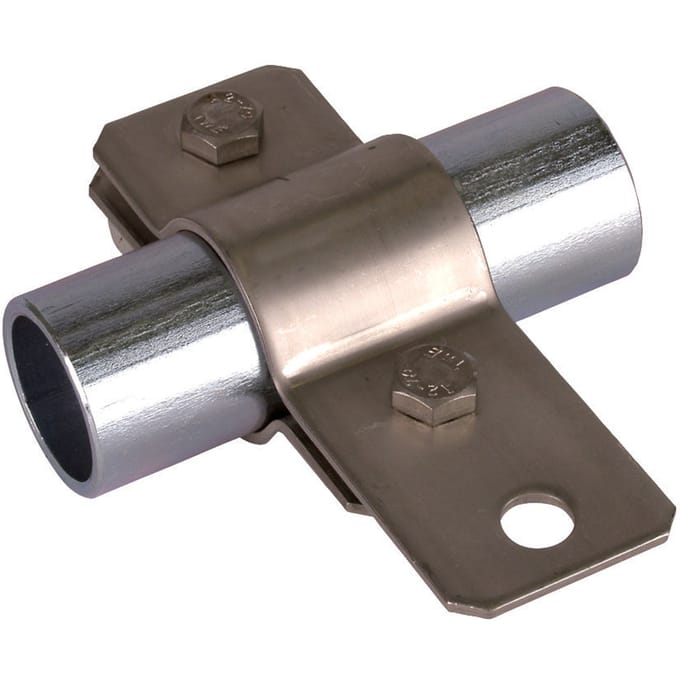 Dehn aardingsbuisklem D 89mm met boring D 11mm V2A - 410399