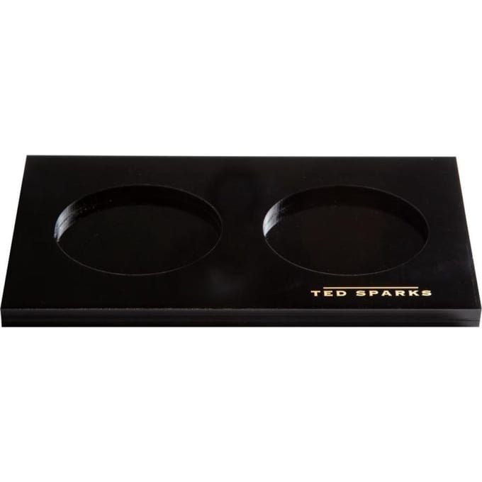 Ted Sparks Acrylic Tray | Black | Accessoires 145 gr