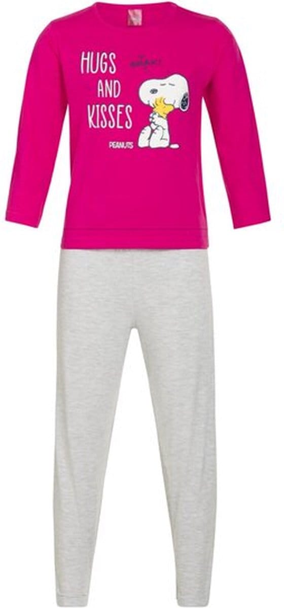 Snoopy | Pyjama kinderen | Lange mouw | 100% Katoen | Maat 116/122