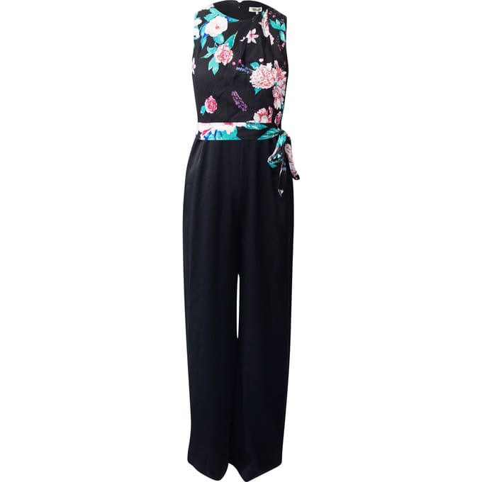 Diane Von Furstenberg Vivian jumpsuit in zwart triacetaat