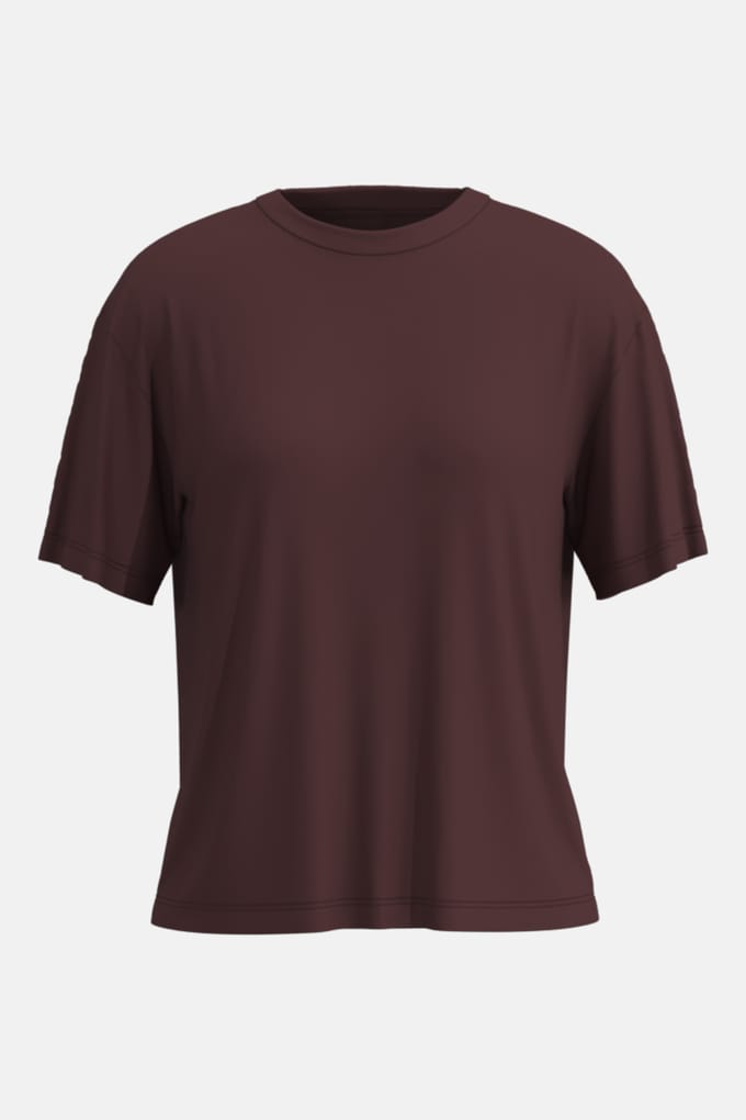 T-Shirt Serie Comfy Flex Hot Maroon