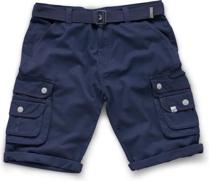 Scruffs Cargo Shorts-Navy-32