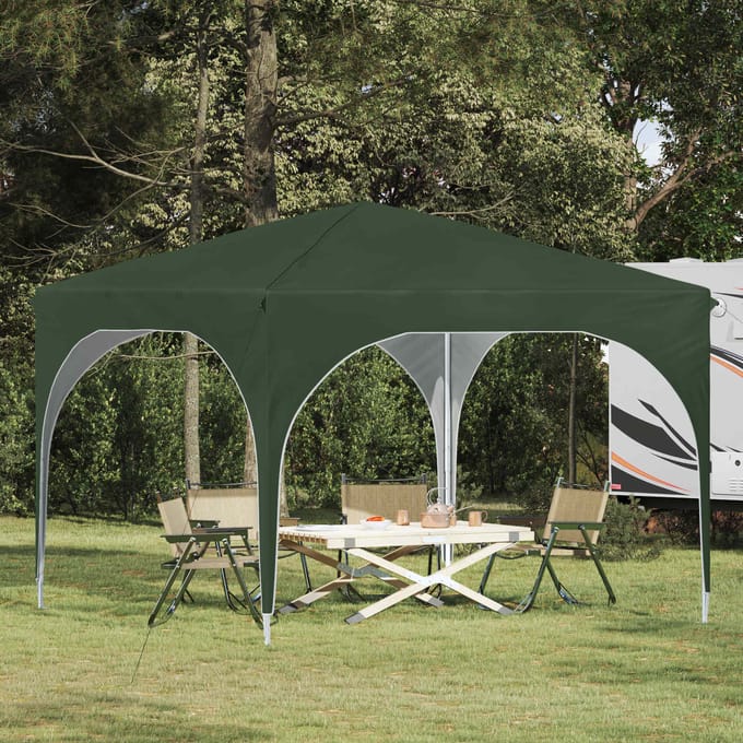 vidaXL - Pop-up - Feesttent - 290 - x - 290 - x - 245 - cm - Groen