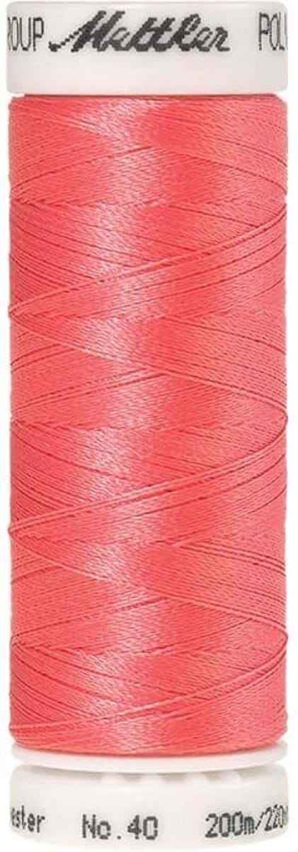 AMANN POLYSHEEN NAAI-BORDUURGAREN, COL-1840 ROZE, 200M, PER STUK.
