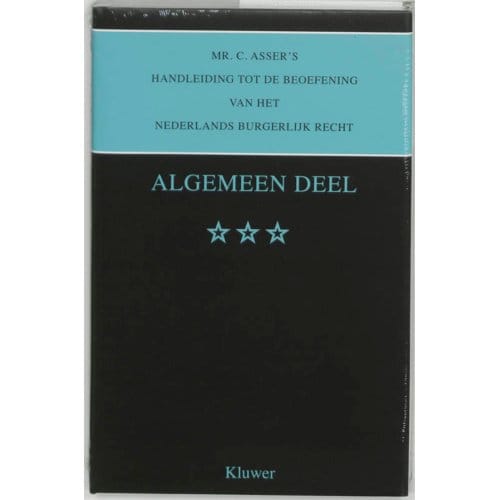 Algemeen Deel - Asser-Serie - C. Asser