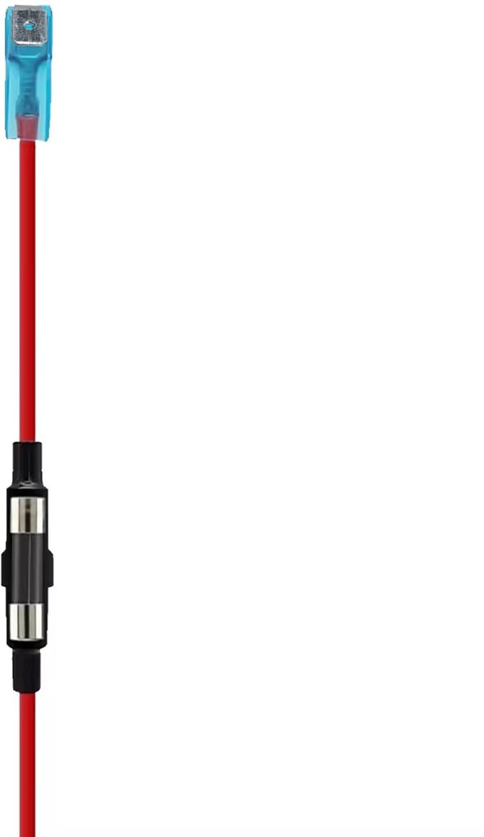 ProRide Piggy Aansluitkabel + Glaszekering KCD4 - 10A 220V - Rood