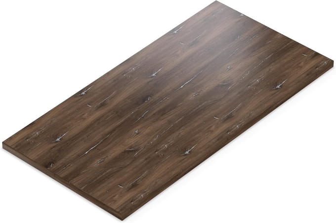 Tafelblad 19mm Eiken Robuust 90x40 cm | Kwaliteits Spaanplaat met ABS-rand | Waterafstotend