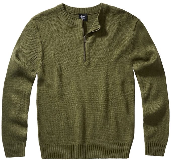Brandit - Armee Pullover Gebreide trui - 4XL - Groen