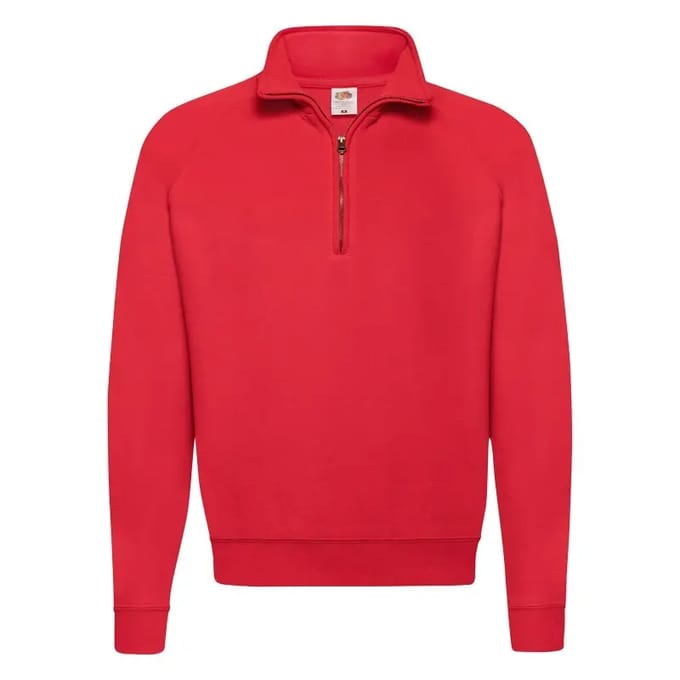 Sweater met rits Fruit of the Loom Classic