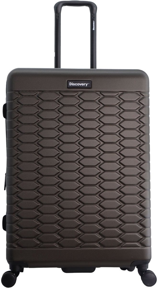 Discovery - Reptile | Harde Koffer / Trolley / Reiskoffer / Valies - 77 cm (Large) - Khaki - Khaki / Large